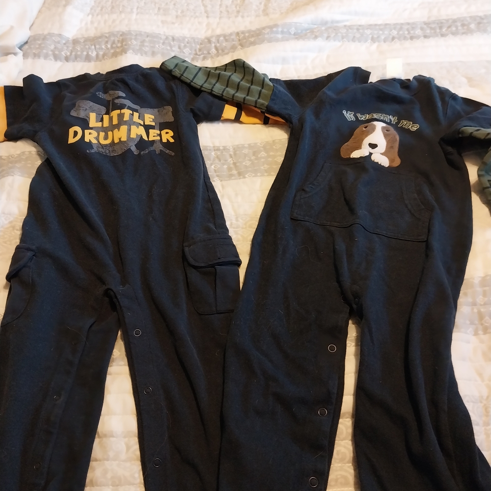 Two Warm One Piece Outfits.